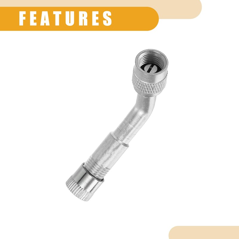Partuto 3 Pcs 135-Degree Universal Tire Valve Stem Extenders -