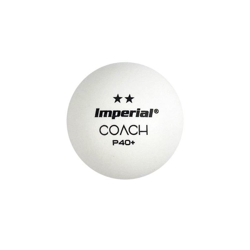 Imperial Coach P40+ 2-Star Table Tennis Ball | Plastic Ball