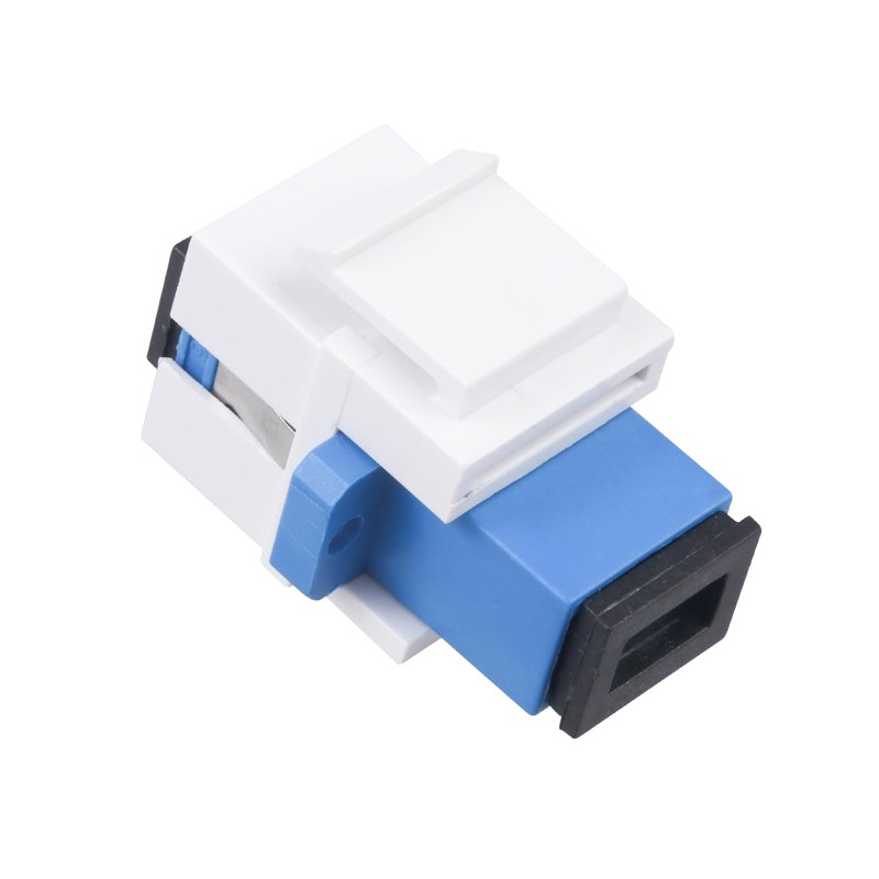 Xunsomten-5pcs SC/UPC Fiber Coupler Keystone Jack Module for Patch Board