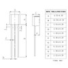 ALLECIN MAC97A6 Bidirectional Thyristor 1A 400V 97A6 Single Direction Silicon