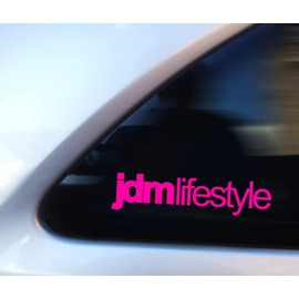 JDM Sticker, JDM Lifestyle Vinyl Decal Sticker, Car Window Sticker, Car Bumper Sticker, Funny Car Sticker, Funny Motorhome Sticker, Funny Caravan Sticker, 200mm