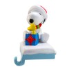 Peanuts Kurt Adler Snoopy and Woodstock - Soporte para Calcetines