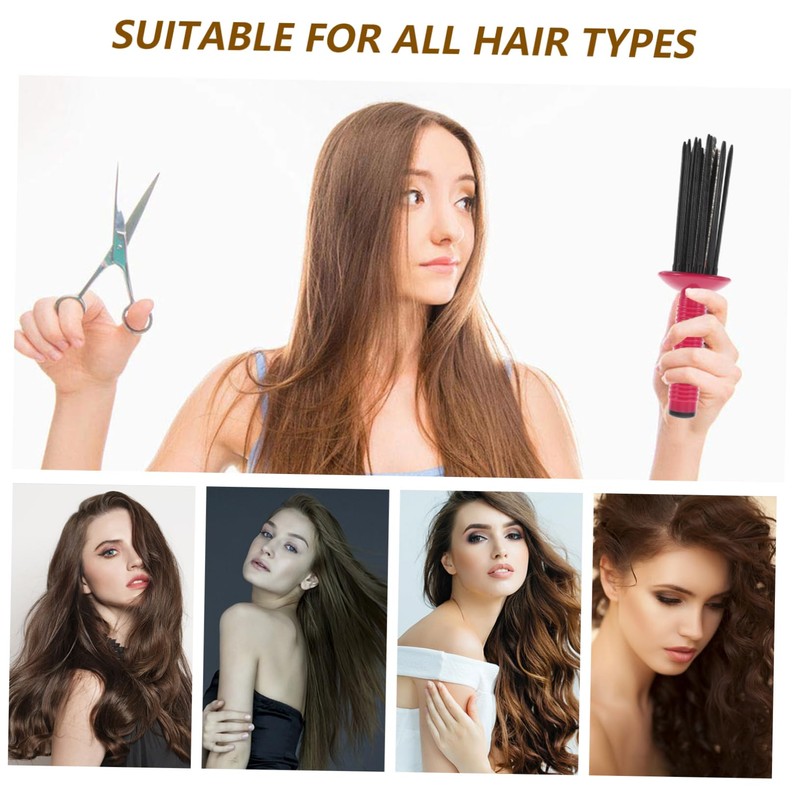 Beavorty Comb Hair Curling Roll Styling Tool Curly Hair Detangler