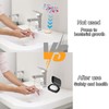 PUERFOCA 4 Pcs Portable Soap Dishs with Lid Set, Leakproof