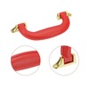 sourcing map Luggage Handles, 155mm/6.1inch PU Leather Pull Handle Suitcase
