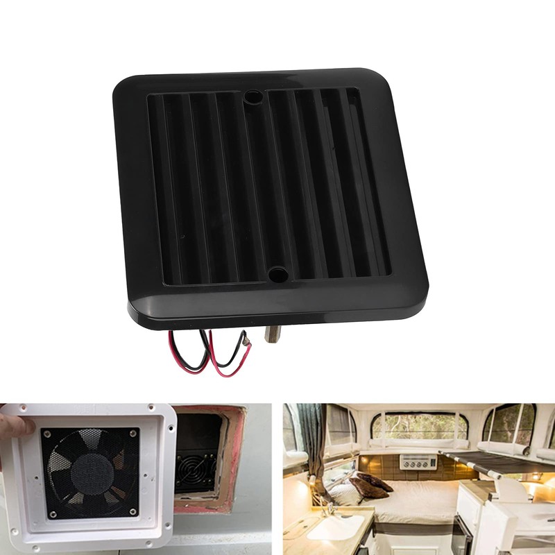 Exhaust Fan, 18W Ventilation Extractor with Anti backflow Check Valve
