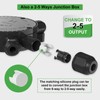 Junction Box Electrical Connector, Junction Box Covers Waterproof Cable Connector,
