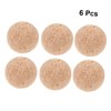 CIYODO 6pcs Solid Wood Foosball Balls Replacement for Standard Tabletop