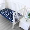 Biloban Crib Sheets for Boys and Girls Fitted 4 Pack