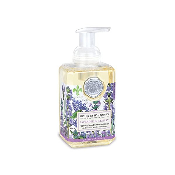 Michel Design Works Foaming Hand Soap, Lavender Rosemary, 17.8 Fl