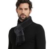 CUDDLE DREAMS Men's Silk Scarves, 100% Mulberry Silk Brushed, Luxuriously