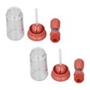 2pcs Oil Container with Silicone Brush Oil Dispenser Bottle for