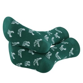 G2TUP 2 Pairs Cozy Game Inspired Gift Game Character Socks Cozy Gamer Gift Game Player Cosplay Merch (CA/US, Alpha, One Size, Regular, Regular, Game Character 1P)