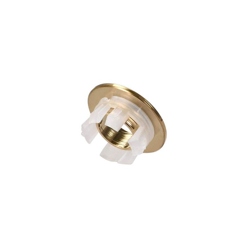 uxcell Sink Basin Trim Overflow Cover Copper Insert in Hole