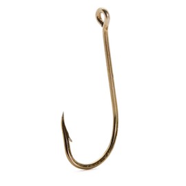 Mustad Classic Special Bend Long Shank Beak Baitholder Hook with Reversed Point (Pack of 100), 92671-BR-9/0-100, Bronze, Size 9/0