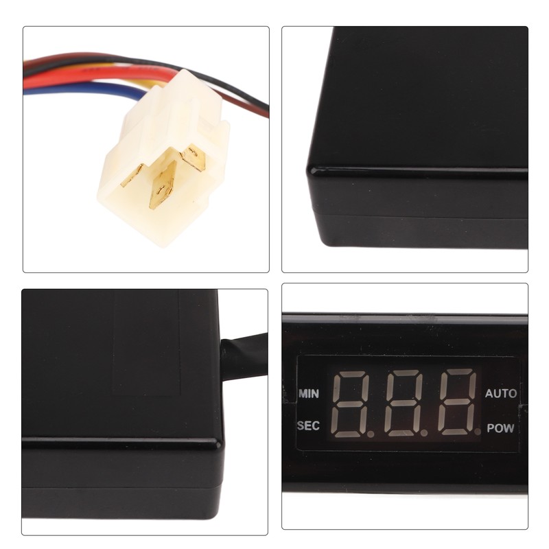 Auto Turbo Timer LED Digital Display Programmable Universal Turbo Flameout