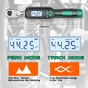 KOEORWS 3/8 Inch Drive Digital TorqueWrench, 2.21-44.25Ft.lb/3-60N.m, Electronic Torque Wrench