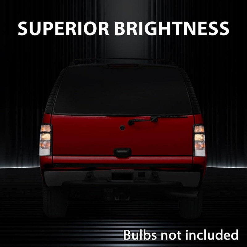 G-PLUS Tail Lights Rear Lamps,Compatible with Chevy Suburban 1500 2500