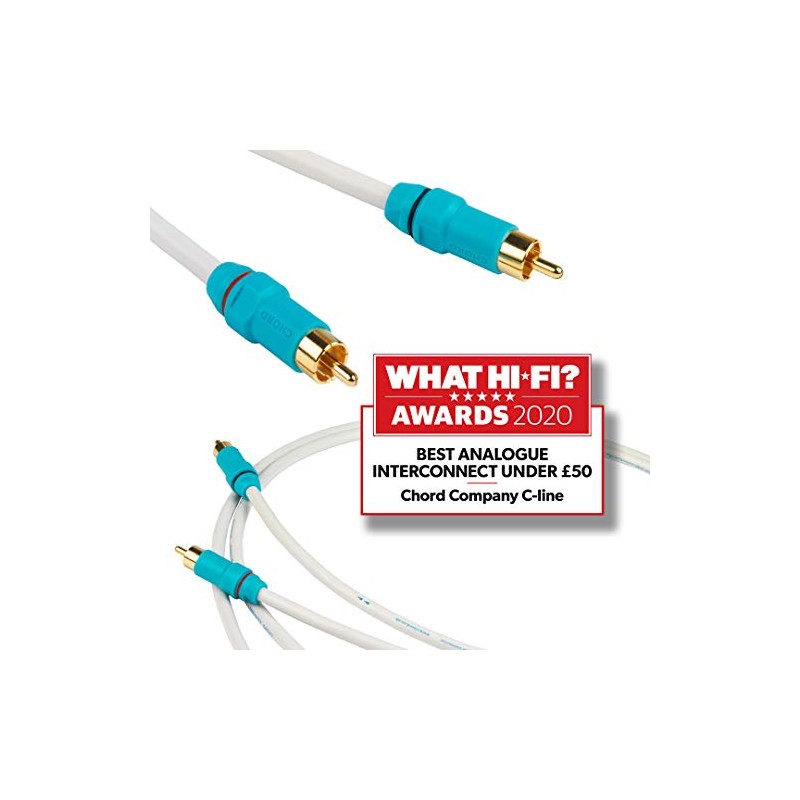 Chord C-Line RCA Stereo RCA Cable 0.5 m Pair What