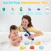 Idota Bath Toy Fishing Game with 6 Pieces Wind-Up Water