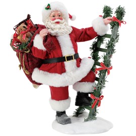 THINGS REMEMBERED Santa Steps Up Figurine