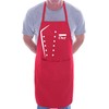 Print4U Chef Funny Apron Novelty Baking BBQ Cooking BBQ with
