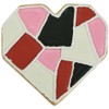 R&M Geo Heart Cookie Cutter Stainless Steel 3.5"