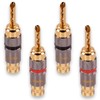 Rembus BS-219 High End Banana Plug Gold-Plated Tube Pack of