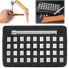 36 Pcs Number and Letter Stamp Punch Set Clay Stamps