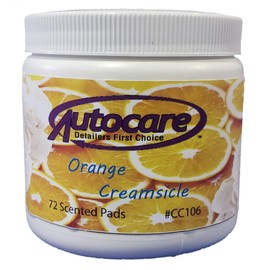 Orange Creamsicle 72-Count Scented Paper Car Chips Air Fresheners by Autocare