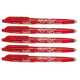 PILOT Frixion Ball 1.0 Set of 5 Red