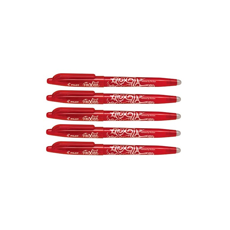 PILOT Frixion Ball 1.0 Set of 5 Red