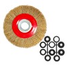 OSFTBVT 8in Bench Wire Wheel Brush | Coarse Crimped Steel