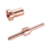 Long Electrode Nozzle Set Copper Plasma Cutting Torch Consumables for