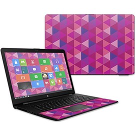 MightySkins Skin Compatible With HP 17t Laptop 17.3" (2017) - Pink Kaleidoscope | Protective, Durable, and Unique Vinyl Decal wrap cover | Easy To Apply, Remove, and Change Styles | Made in the USA
