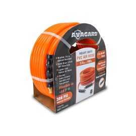 BluBird PV14100 1/4" x 100' PVC Air Hose 300 PSI