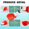FISH DRAGATE 5 pcs automatic chicken water dispenser,pipette,with 1 hole