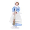 Dollhouse Miniature Porcelain Doll Model Ornament Doll Chef Man Servant