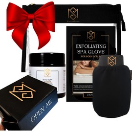 Guante Exfoliante Kessa – Spa Marroquí en Casa Kit 3 Piezas