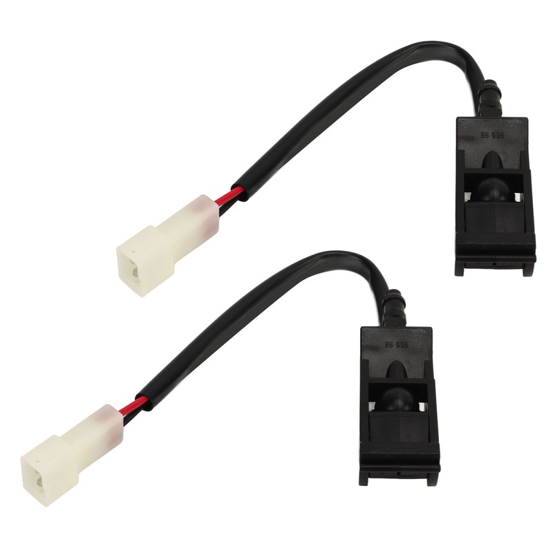 1Pair Front Windshield Washer Nozzle Heated 6E0955986B Durable Anti Crack
