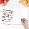 MQMRYeto Lovely Daughter Birthday Card,Happy Birthday Cards for Daughter from