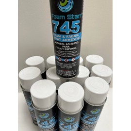 Foam Starr 745 Foam & Fabric Spray Glue Adhesive 12 oz. (12)