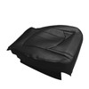 Zieichy Driver Side Bottom Perforated Leather Seat Cover Black Compatible