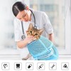 Cat Bathing Bag with Adjustable Shoulder Strap and Zipper, Soft