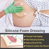 LotFancy Sacral Foam Dressing, 7"x 7", 5 Count, Silicone Foam