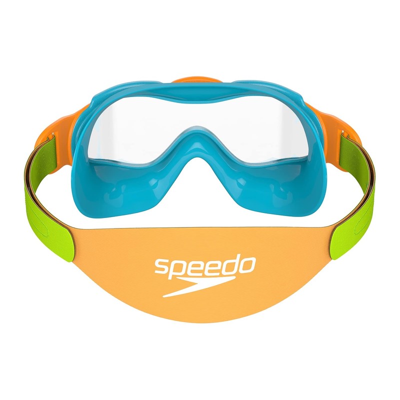 Speedo Biofuse Unisex Children's Swimming Mask, Blue, One Size