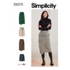 Simplicity Sewing Pattern S9375 Misses' Skirts, 16-18-20-22-24