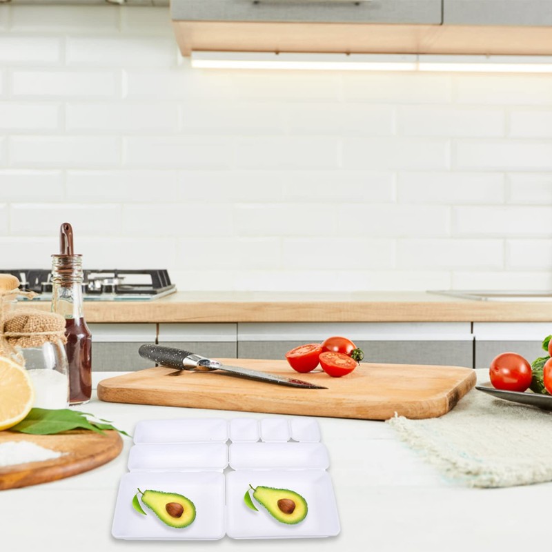 Healeved 8pcs Compartmentalized Storage Boxes for Home Organization Versatile Drawer