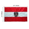 Austrian Flag with Eagle 60 x 90 cm - Austria