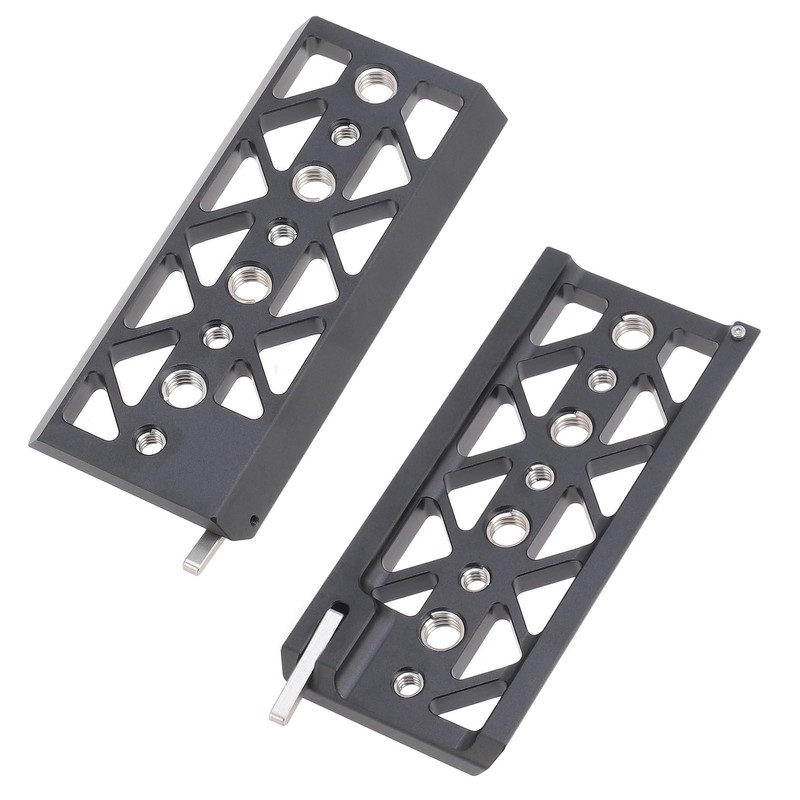 FOTGA 5 Inch Quick Release Plate Lightweight Dovetail Bridge Plate